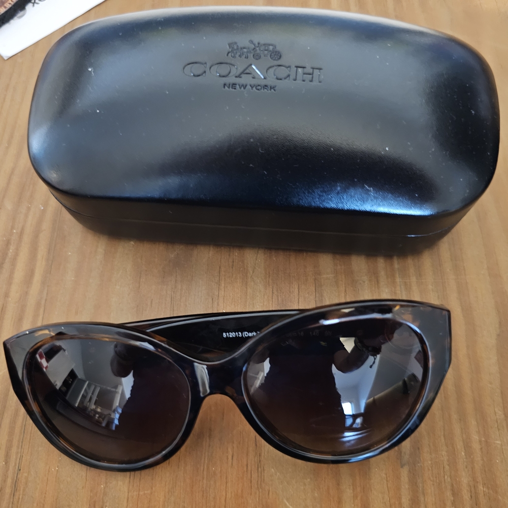 Coach Women's Black Sunglasses